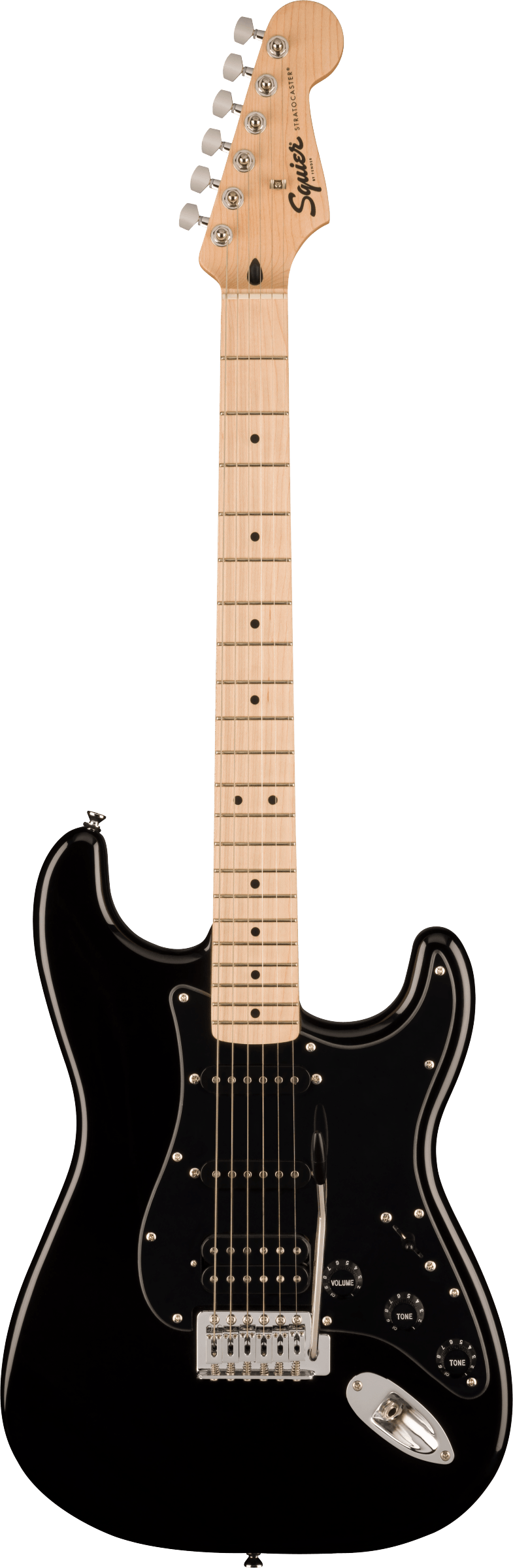 Guitare Electrique Squier Stratocaster Sonic HSS BK