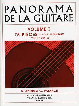 Panorama de la Guitare  Vol 1