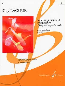 50 Etudes Faciles et Progressives  Vol 2