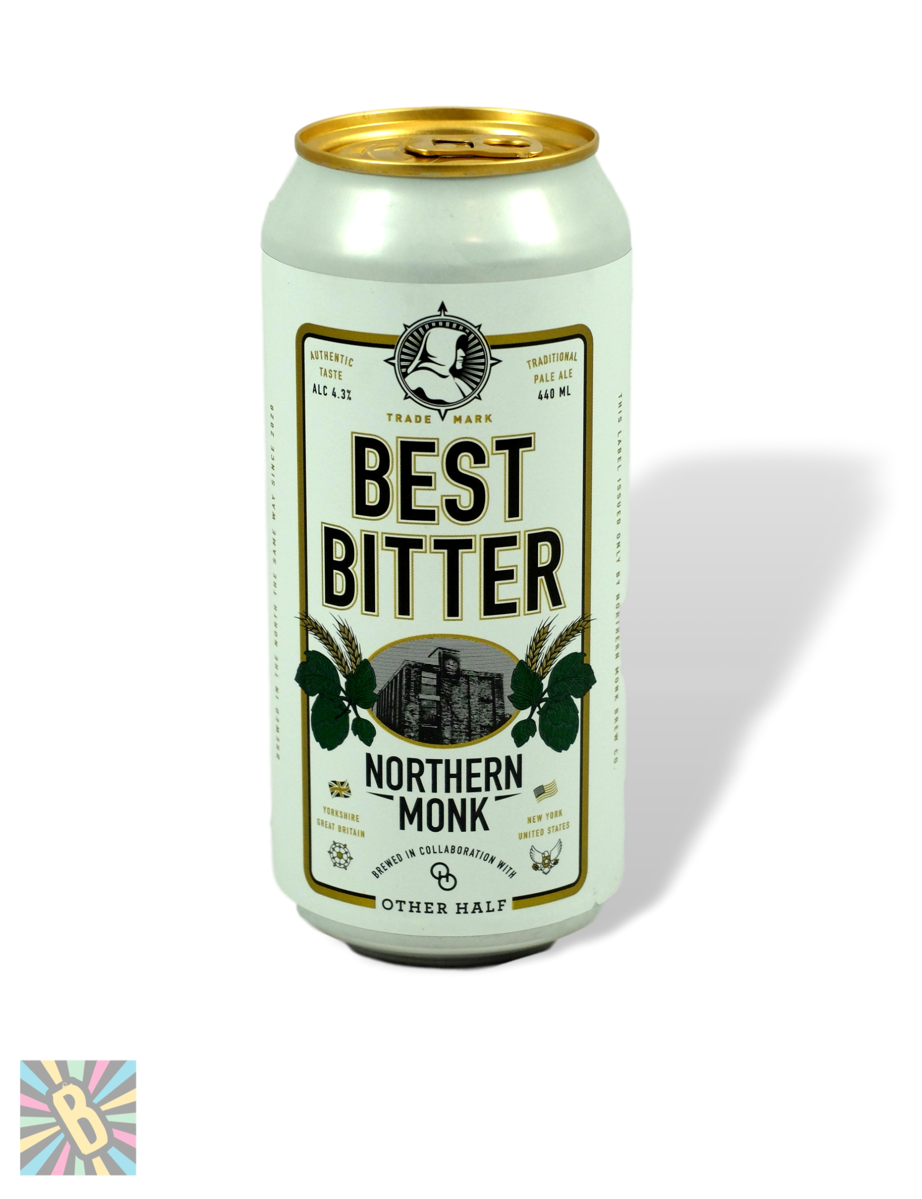 Northern Monk Best Bitter 44cl Beer Bang votre eCave a bière