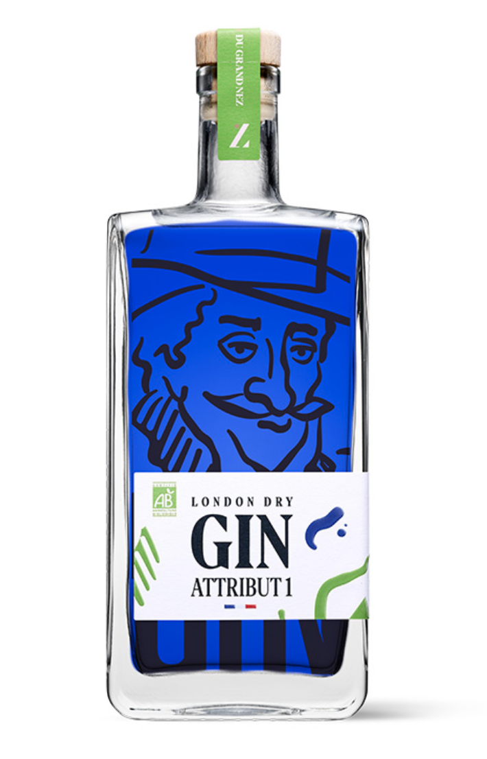 Distillerie du Grand Nez Gin Attribut N°1 Bio 43%