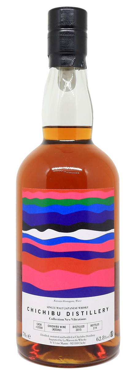 CHICHIBU 8 ANS SINGLE CASK #12508 CHICHIBU WINE NEW VIBRATIONS 62.8%