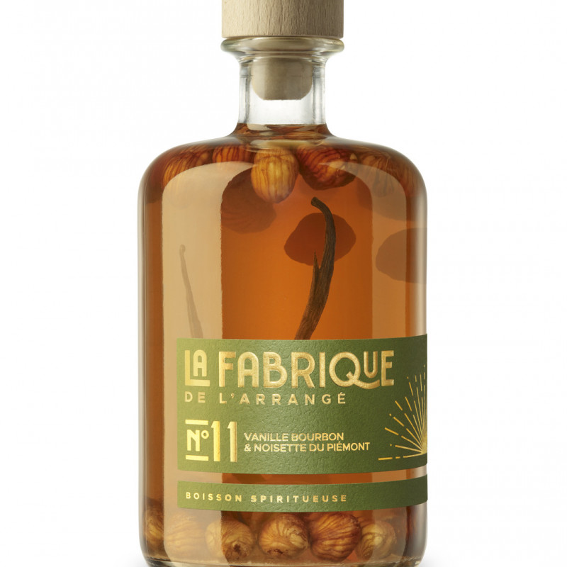 Tricoche 11 Rhum arrangé Vanille Bourbon Noisette 32%