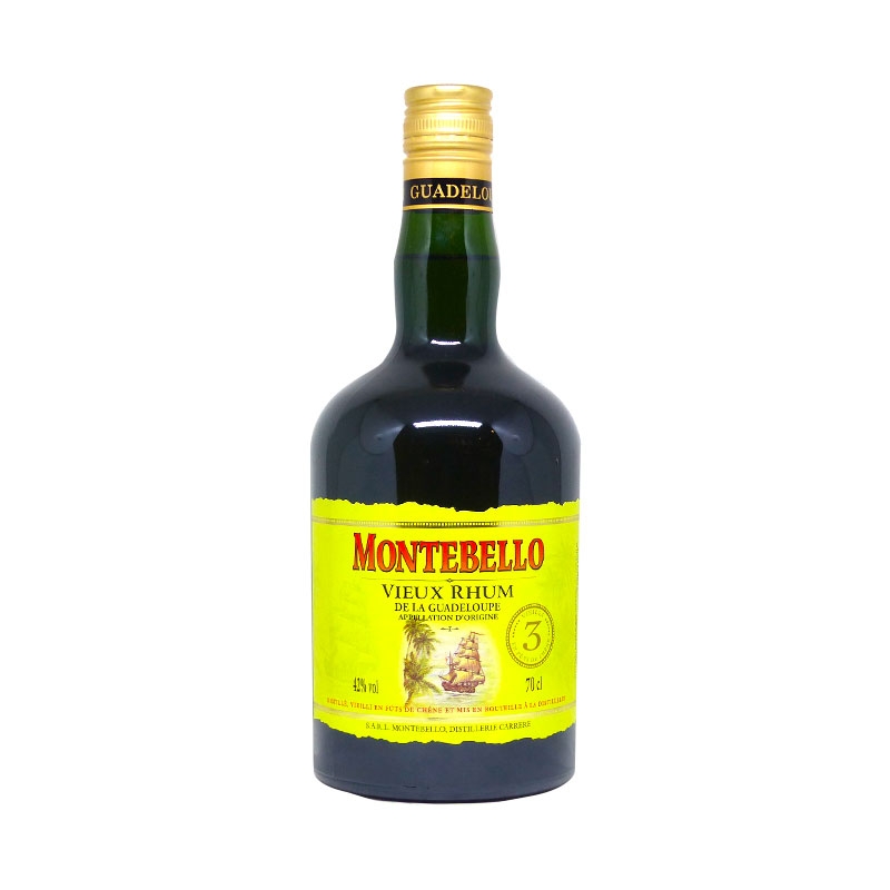 Montebello Rhum Vieux 3 ans 42%
