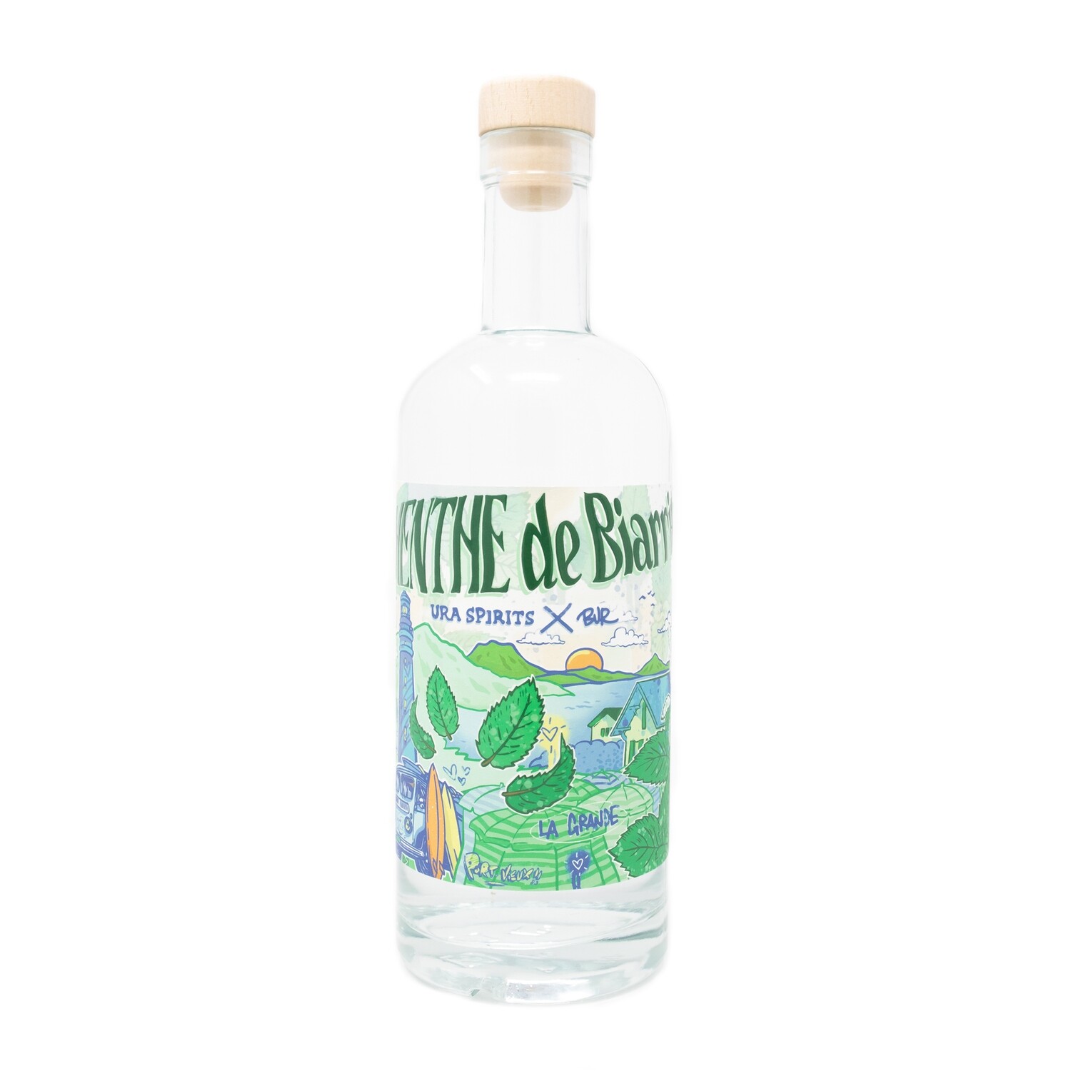 Ura Spirits la Menthe de Biarritz 18%
