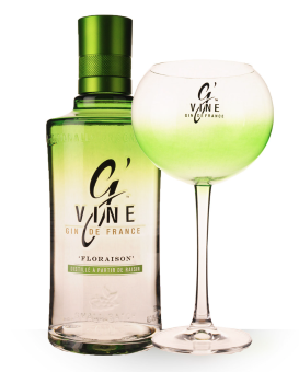 Coffret G’Vine Floraison + verre 40%