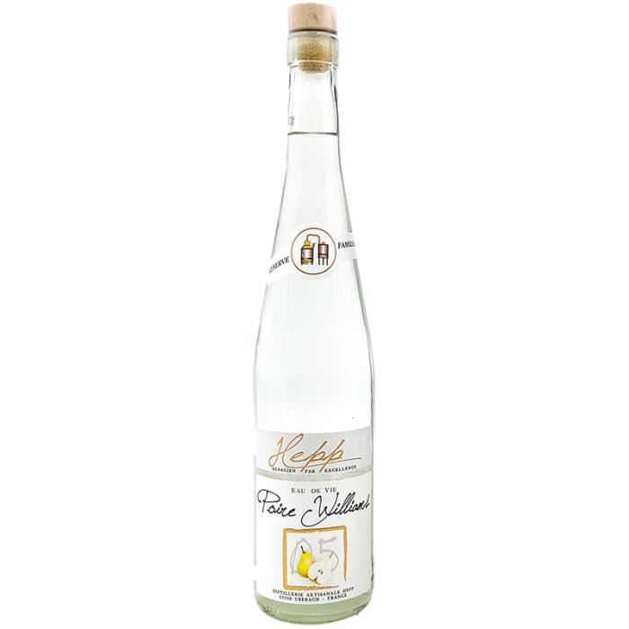 Eau De Vie Poire Williams Hepp 42%