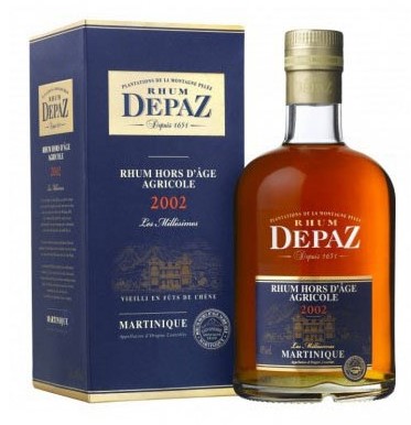 Rhum Martinique Depaz Millésime 2002 45%