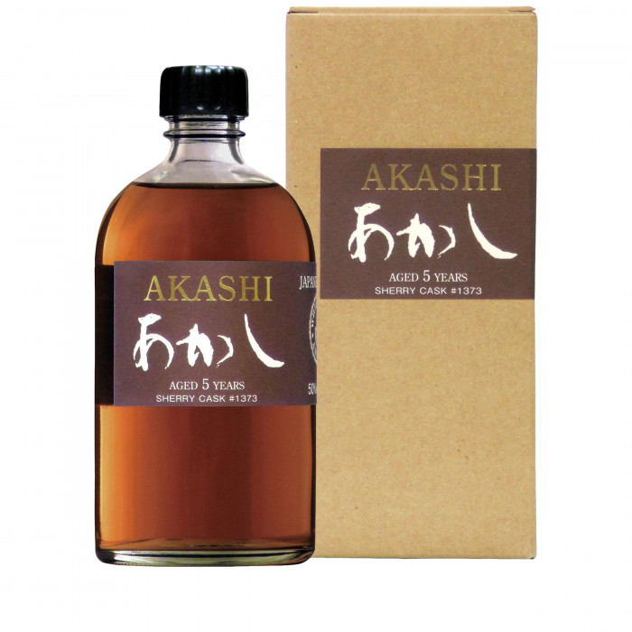 Akashi 5 ans Single malt Sherry Cask 50%