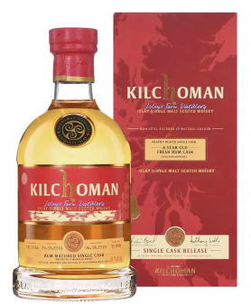 Kilchoman 6 ans 2016 Rum Barrel Single Cask Antipodes 59,1%