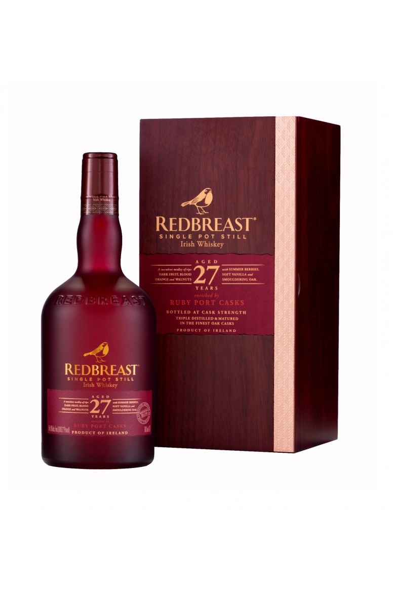 REDBREAST 27 Ans Single Pot Still Port Pipe 53,5%