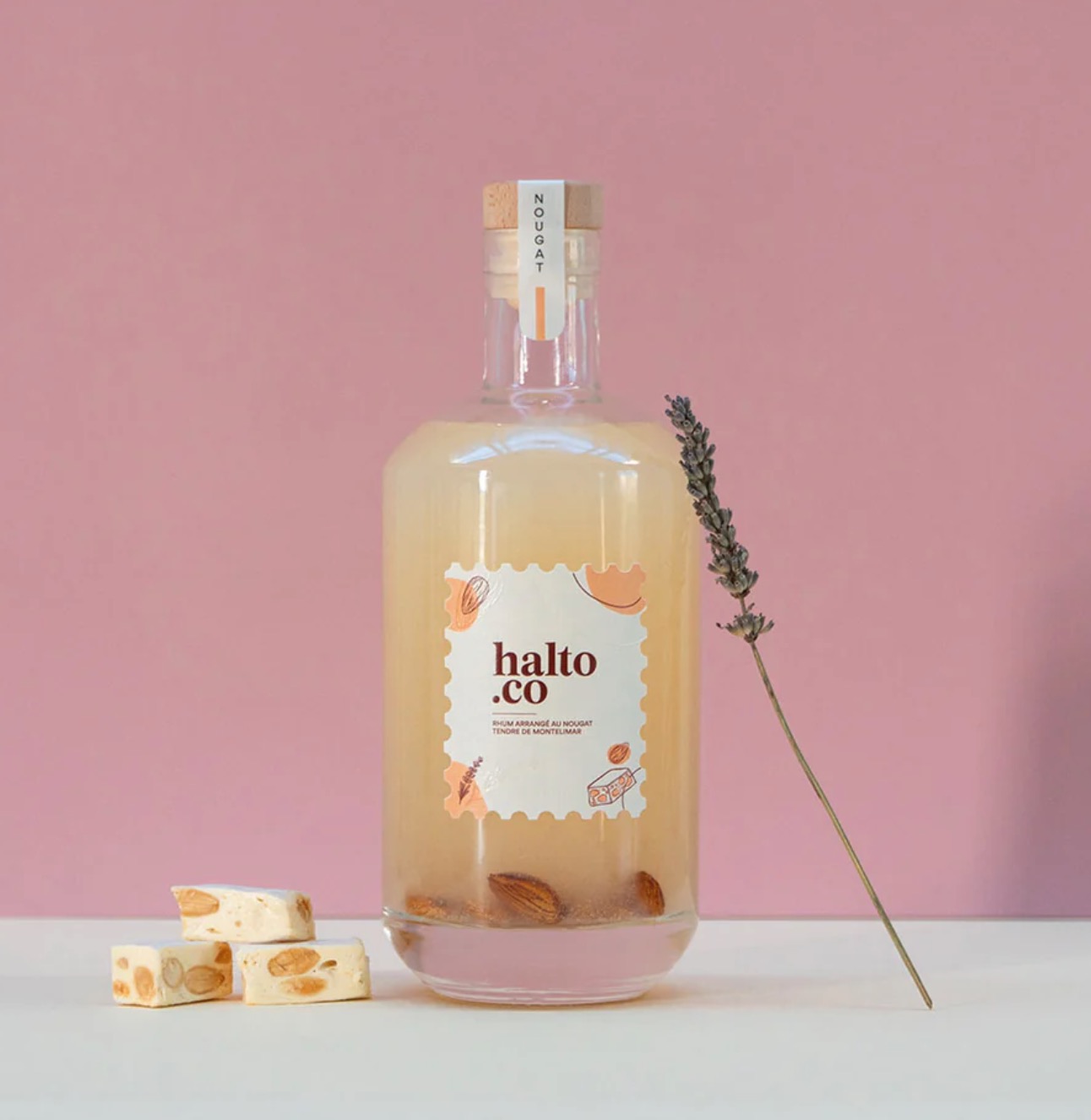 Halto Nougat de Montélimar - Rhum Arrangé 30%