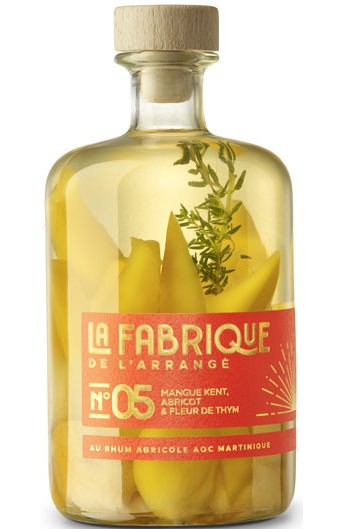 Tricoche 5 Rhum arrangé Mangue Abricot et Thym 32%