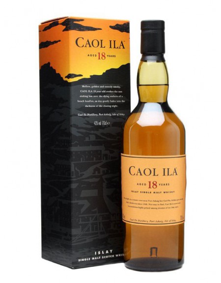 Caol Ila 18 ans of 43%  