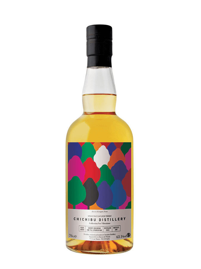 CHICHIBU 6 ANS SINGLE CASK #6959 SHERRY HOGSHEAD NEW VIBRATIONS 63.1%