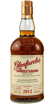 Glenfarclas 10 ans 2012 Family Cask Sherry Hogshead Antipodes 60,9%