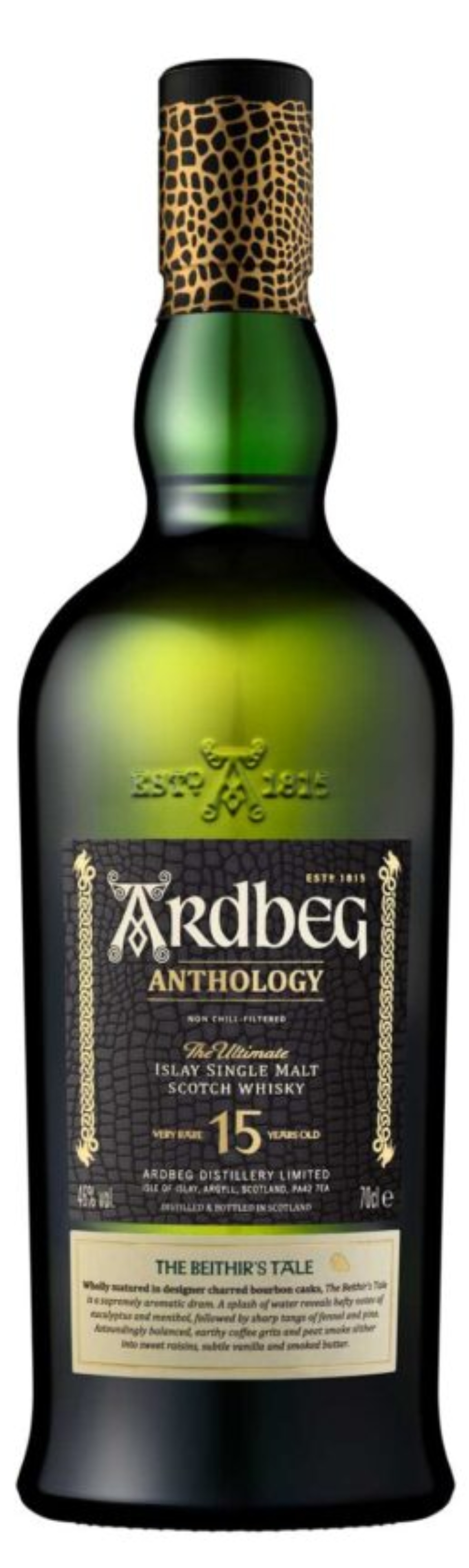 ARDBEG 15 ANS ANTHOLOGY THE BEITHIR'S TALE 46%