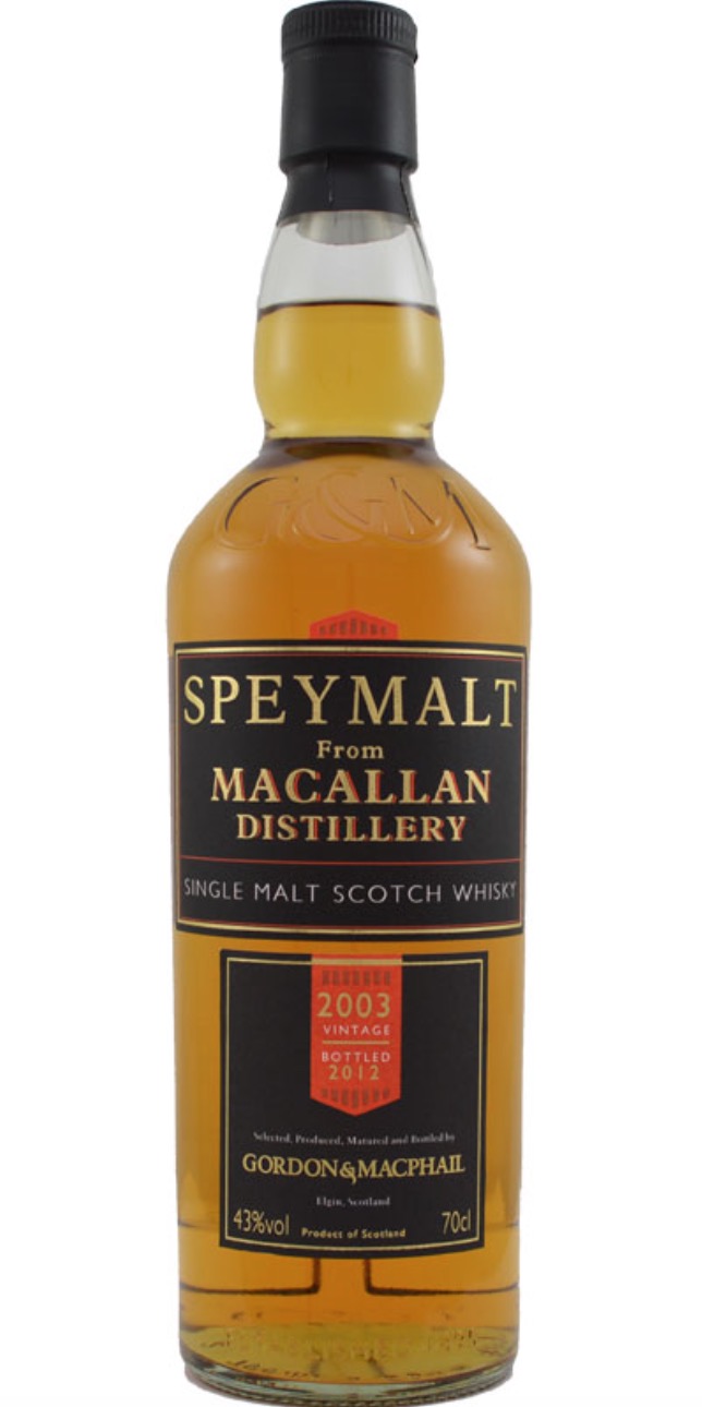 G&M Speymalt from Macallan 2003 Antipodes