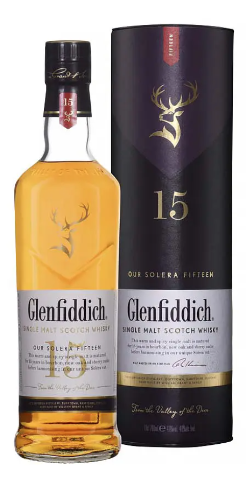 Glenfiddich 15 ans Solera 40%