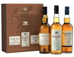 Coffret Whisky The Classic Malts - Coastal Collection 3x20cl