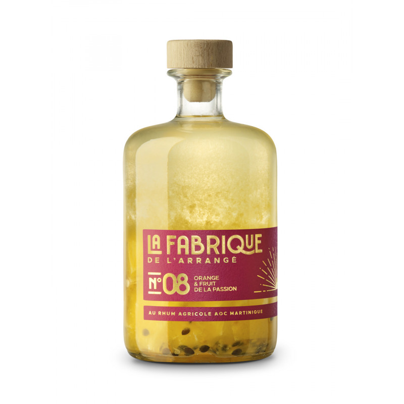 Tricoche 8 Rhum arrangé Orange Passion 32%