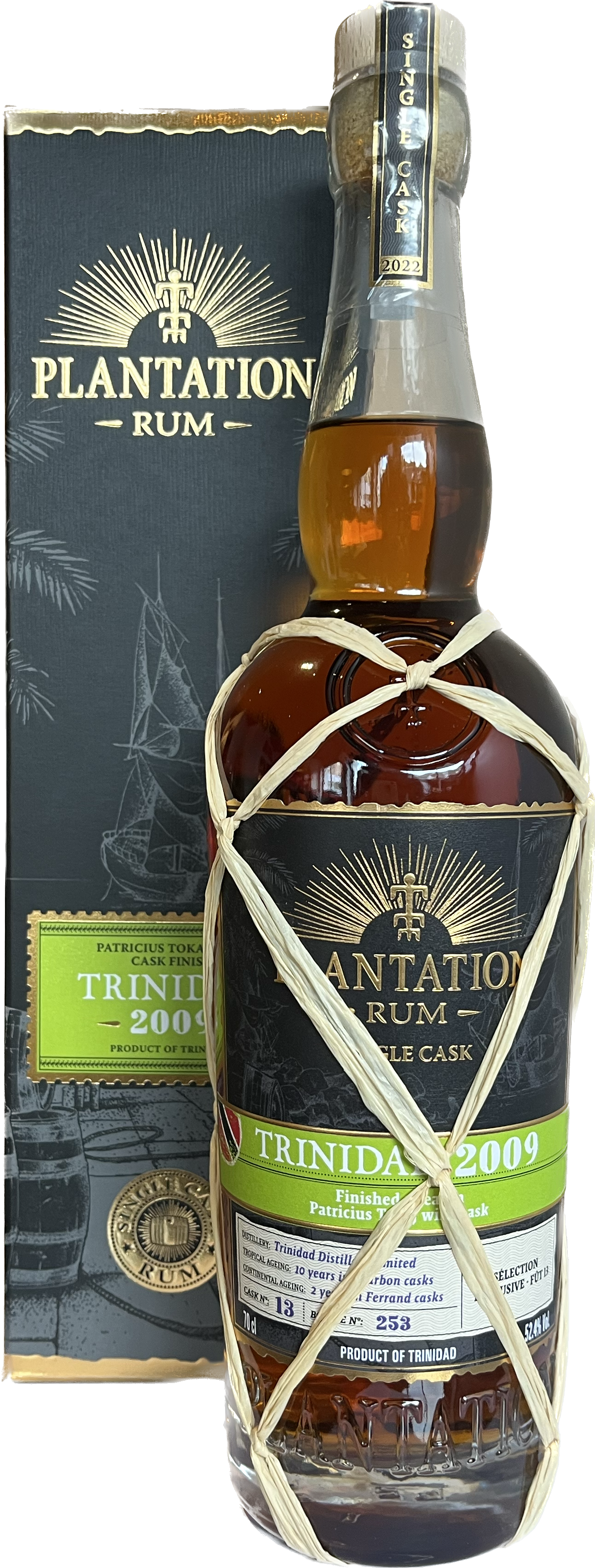 Plantation 2009 Single Cask Trinidad Selection fût Tokaj 52.4%