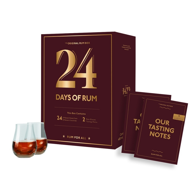 Calendrier de l'avent du rhum - 24 DAYS OF RUM 2023