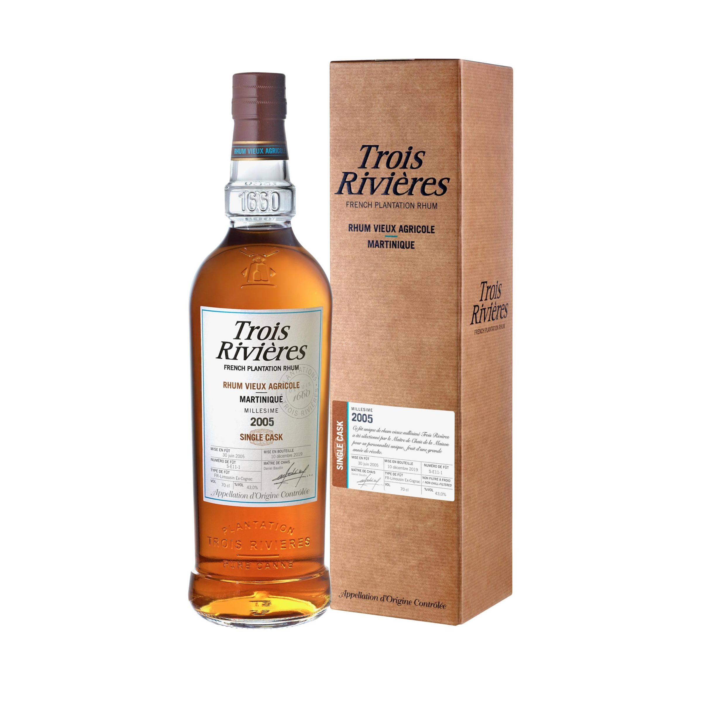 Trois Rivieres Single Cask 2005 43%