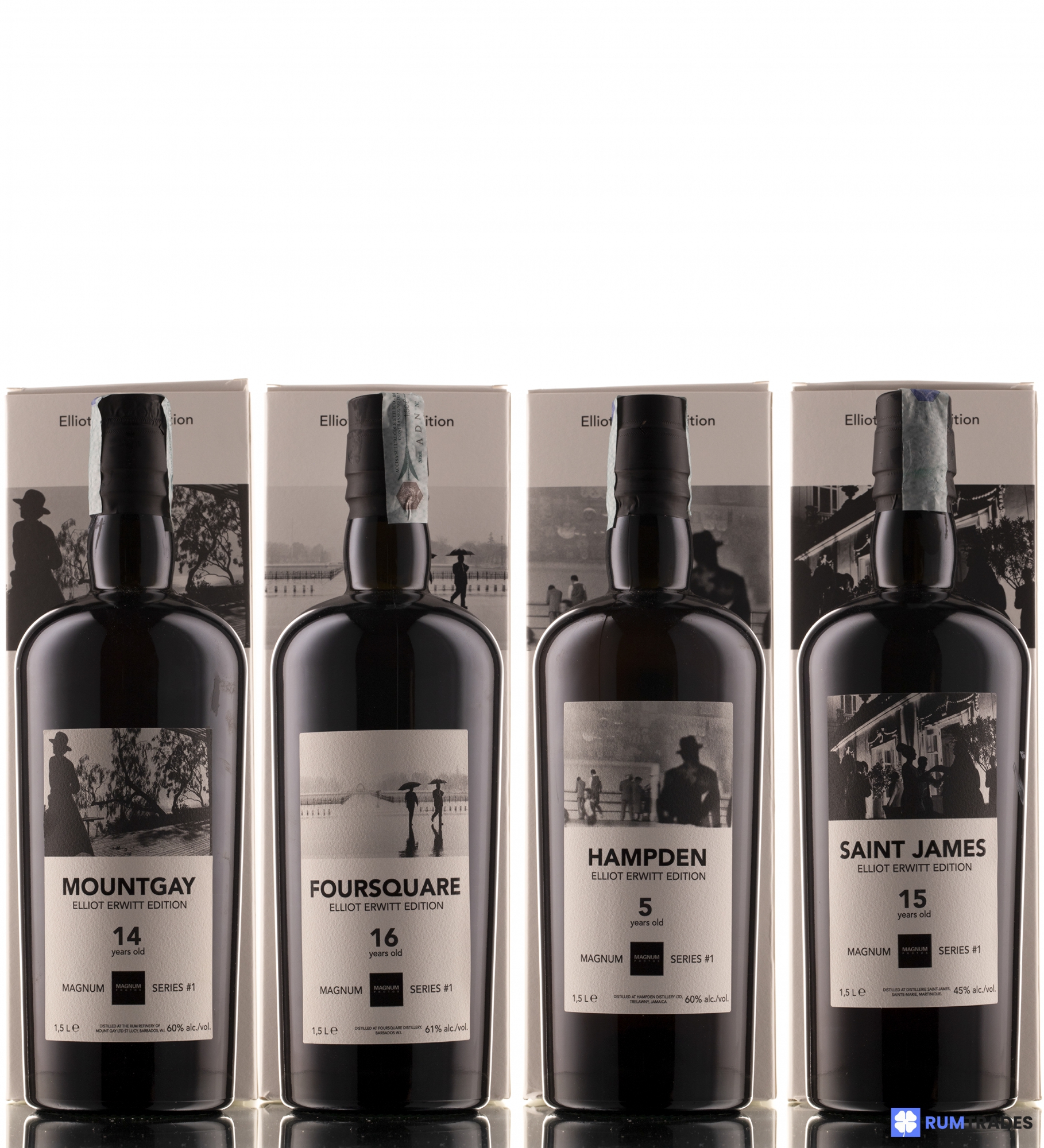 Velier Magnum Series #1 4 x 150cl / Elliott Erwitt