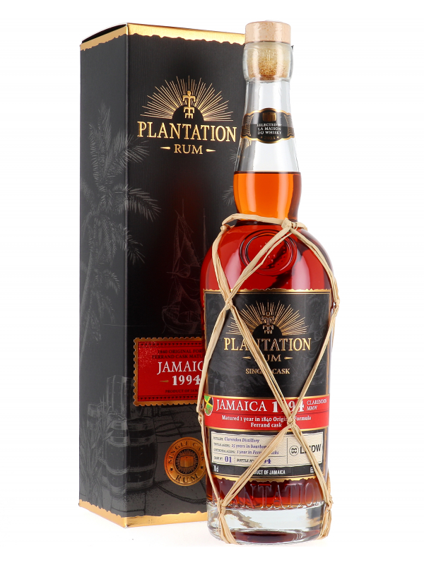 Plantation Rhum Jamaica 1994 Clarendon MMW Conquête 65,4%