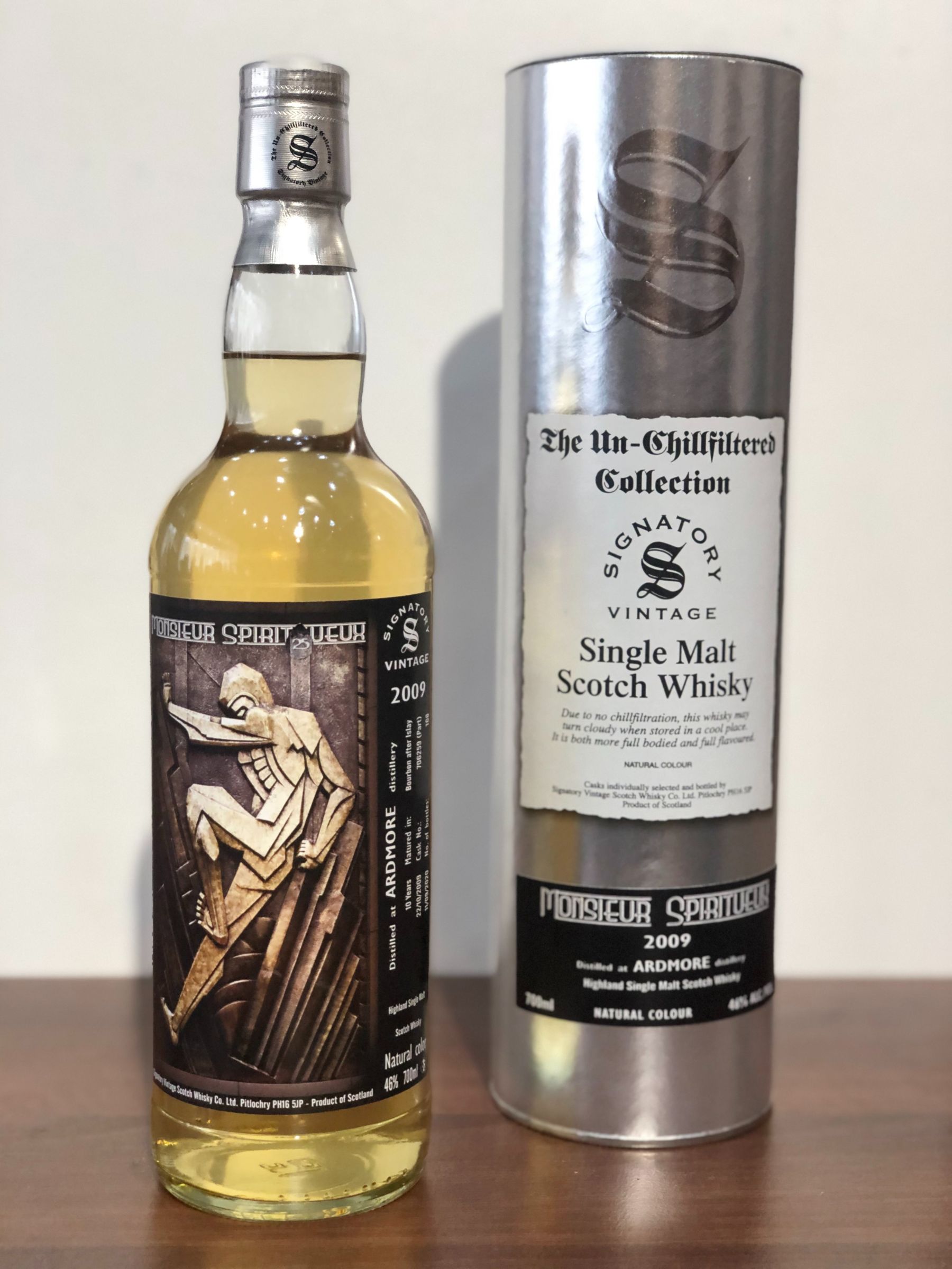 Monsieur Spiritueux Ardmore 2009 46%