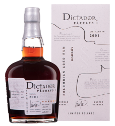 Dictador 2001 Parrafo Bourbon Cask 44% 