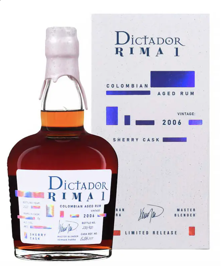 Dictador 2006 Rima Sherry Cask 44%