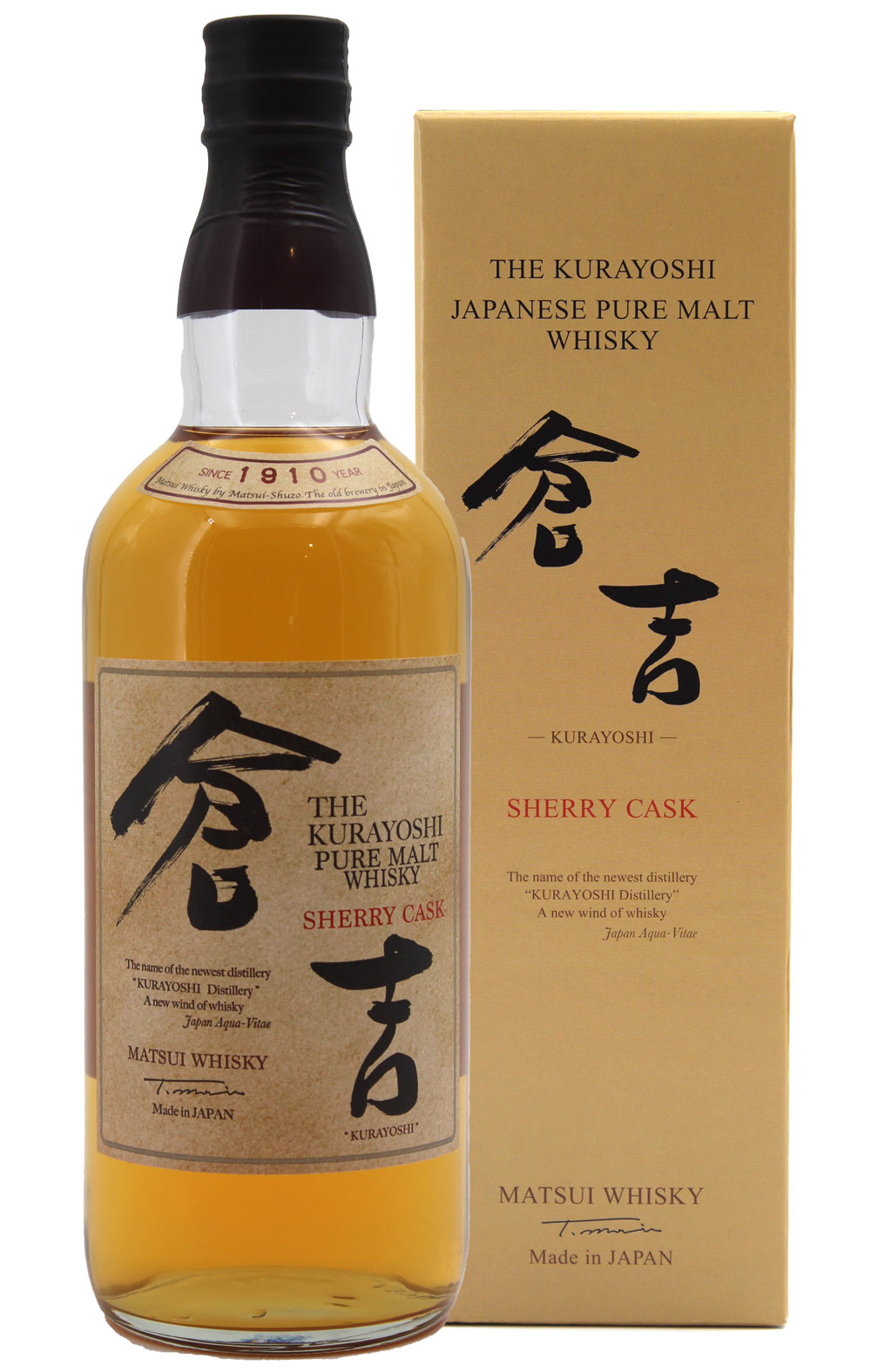 THE KURAYOSHI Pure Malt Sherry Cask 43%