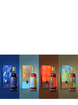 Kavalan Artist Series Paul Chiang Set de 4 bouteilles 56,7%