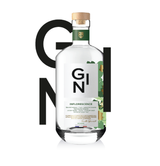 Inflorescence Gin Distillerie Bonvalet 42%