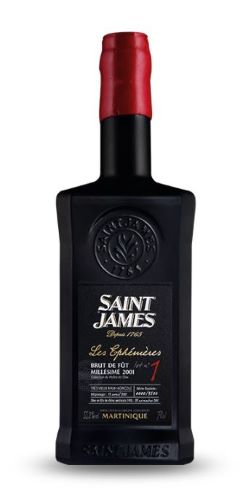 Saint James Les Ephémères n°1 - Brut De Fût 2001 - 55,2%