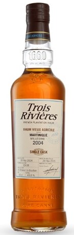 Trois Rivieres Single Cask 2004 fût L19-38 43%