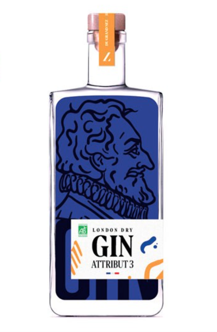 Distillerie du Grand Nez Gin Attribut N°3 Bio 43%