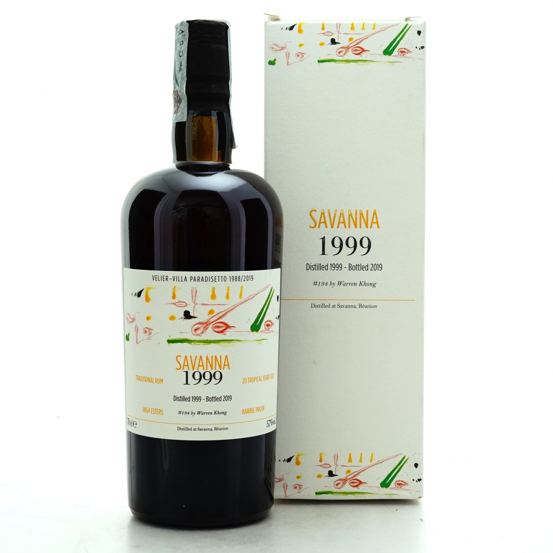 Rhum Velier Savanna 1999 Villa Paradisetto 57%