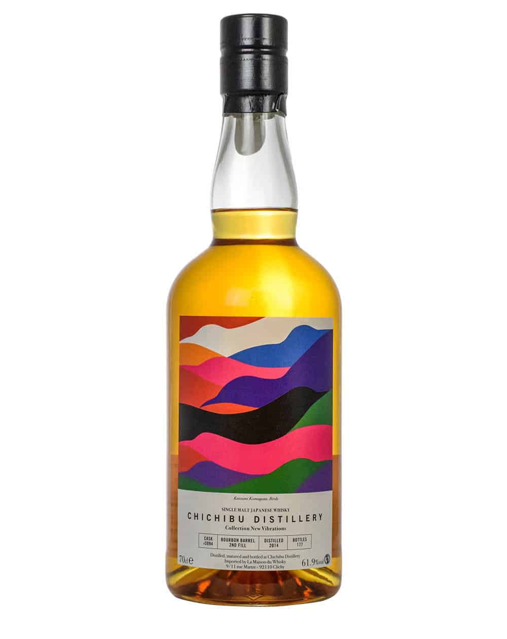 CHICHIBU 9 ANS SINGLE CASK #3094 BOURBON BARREL NEW VIBRATIONS 61.9%