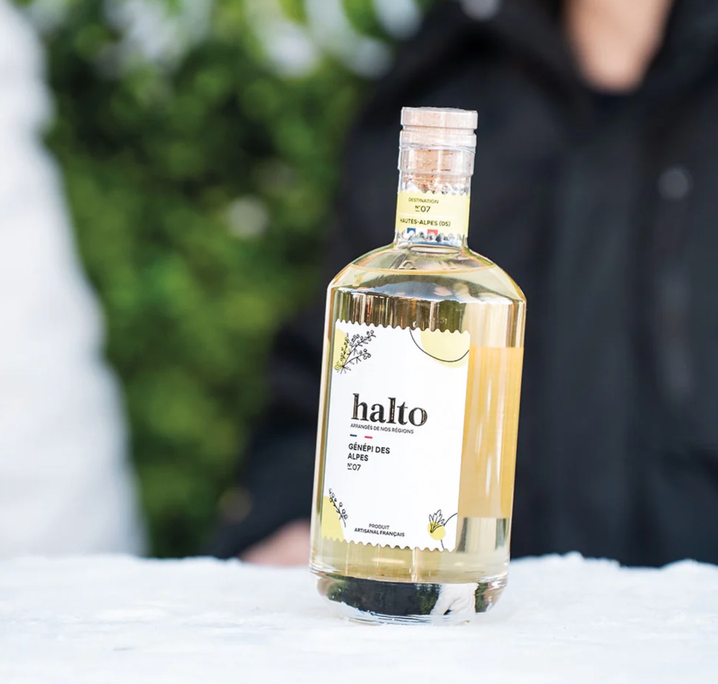 Halto Génépi des Alpes- Rhum Arrangé 30%