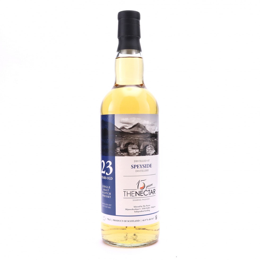 Secret Speyside distillery 1997 The Nectar 23 ans 15th anniversary 46,90%