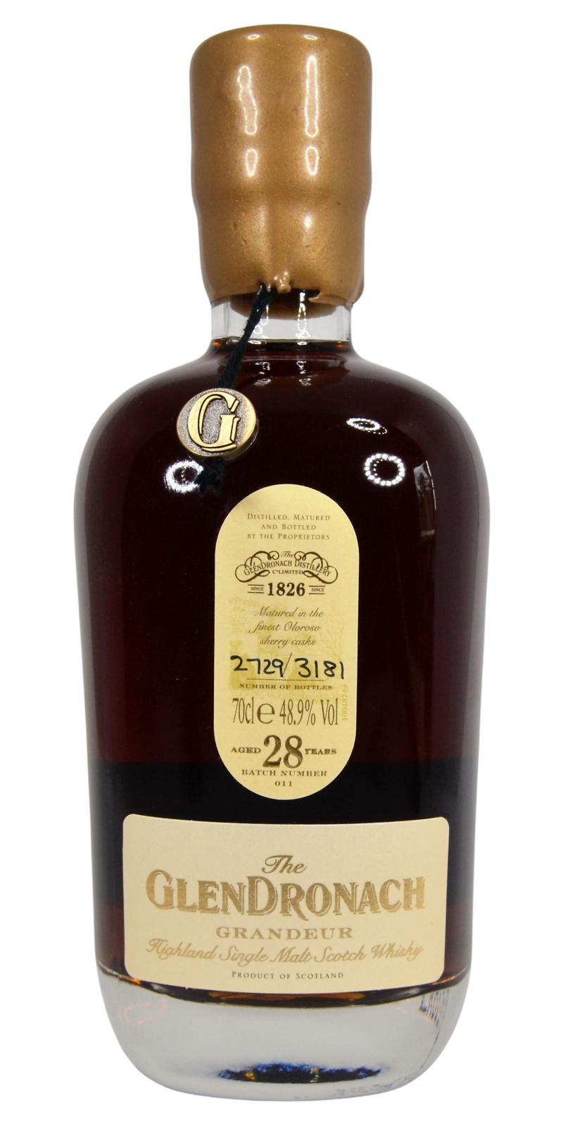 GLENDRONACH 28 ANS GRANDEUR BATCH 11