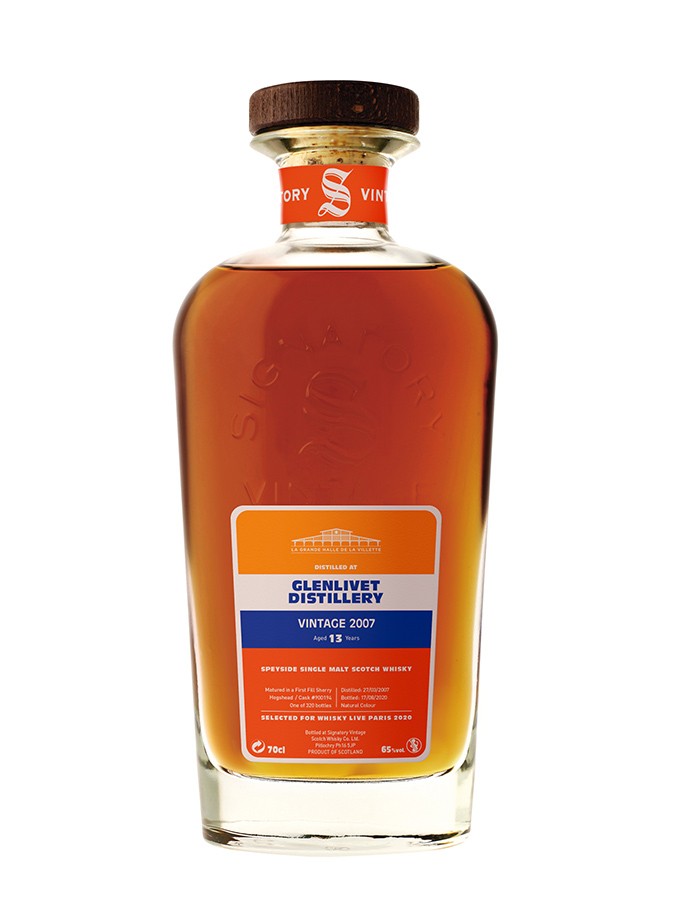 Glenlivet 13 ans 2007 Whisky Live Paris 2020 French Connection 66%