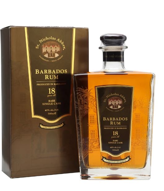 Rhum Saint Nicholas Abbey 18 ans 40%