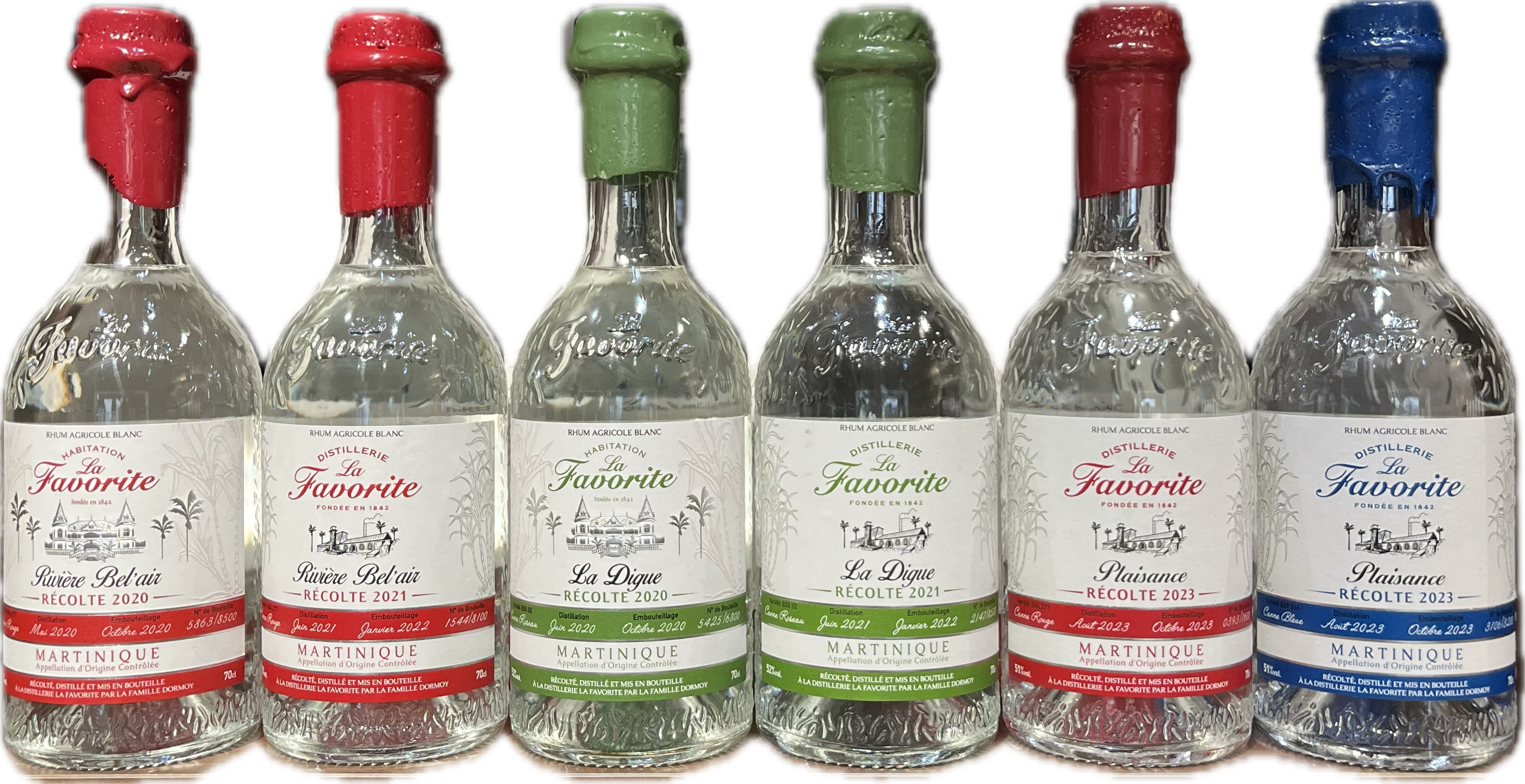 Coffret La Favorite : Rivière Bel Air - La Digue - Plaisance 