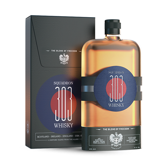 Squadron 303 Blend of Freedom Whisky 44%