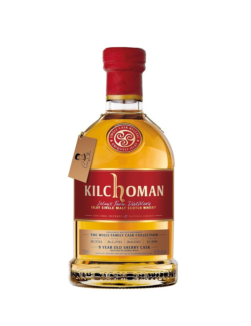 Kilchoman 9 ans 2011 Family Cask By Goerge 58,5%