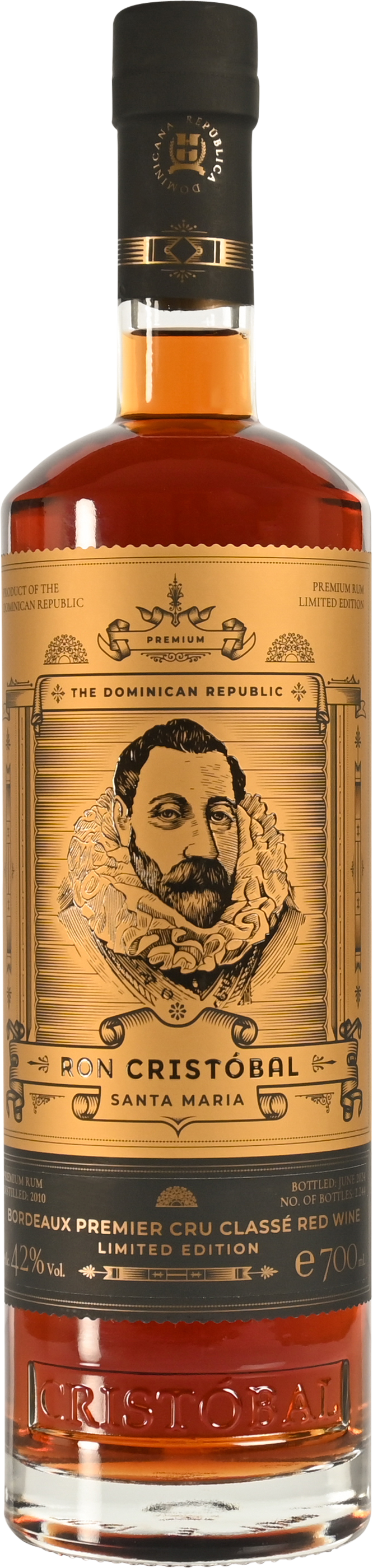 Ron Cristobal Santa Maria Bordeaux 1er Cru Classé Red Wine 43%